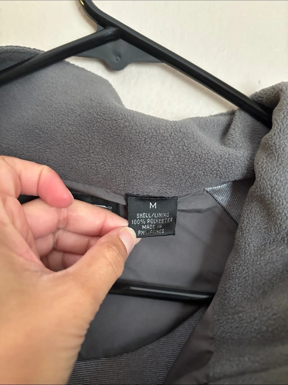 PCT TOUR Charcoal Gray Quarter-Zip Windbreaker size medium